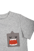 Kids Shark-Print Cotton T-Shirt
